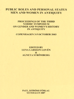 [Public Roles and Personal Status. Men and Women in Antiquity.]